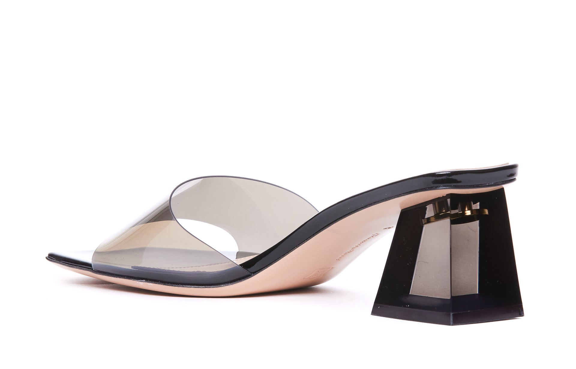 Gianvito Rossi Sandals Grey Rubber/leather Sole