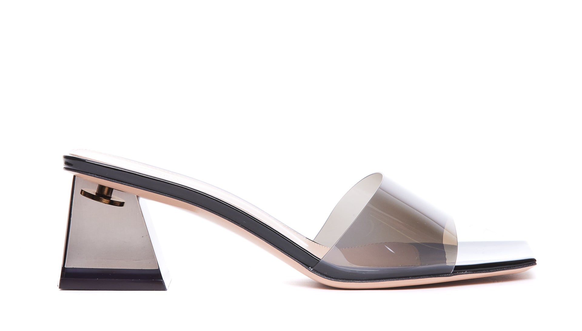 Gianvito Rossi Sandals Grey Rubber/leather Sole