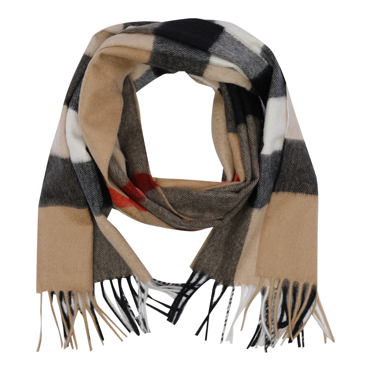 Burberry Scarfs Beige Cashmere