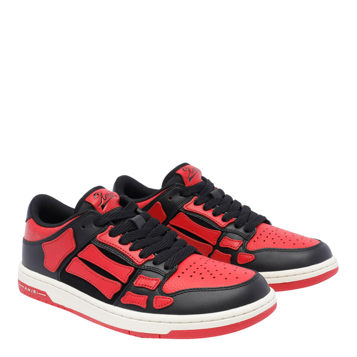 Amiri Sneakers Red Calf Leather/rubber Sole