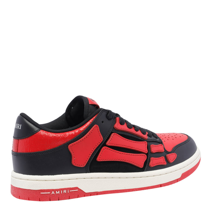 Amiri Sneakers Red Calf Leather/rubber Sole