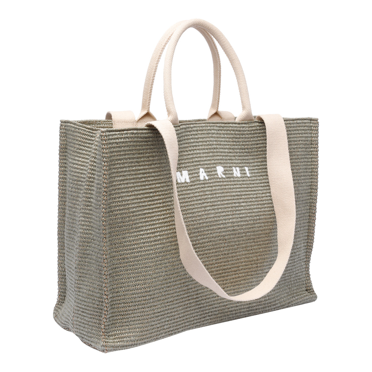 Marni Bags Grey Cotton Polyamide