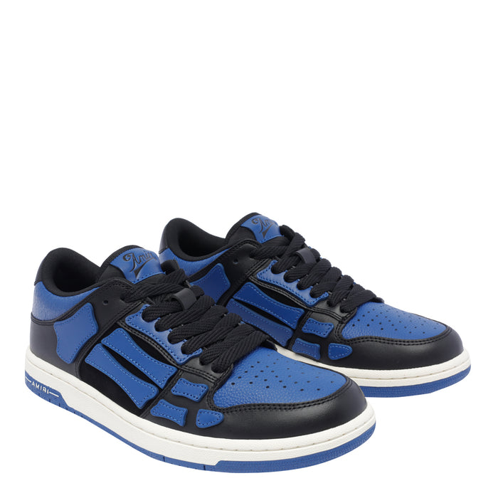 Amiri Sneakers Blue Calf Leather/rubber Sole