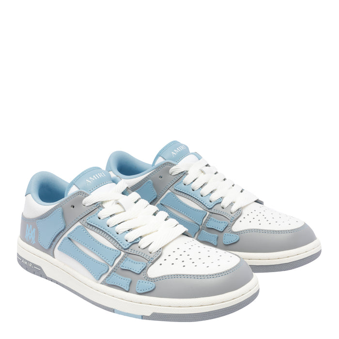 Amiri Sneakers Grey Calf Leather/rubber Sole