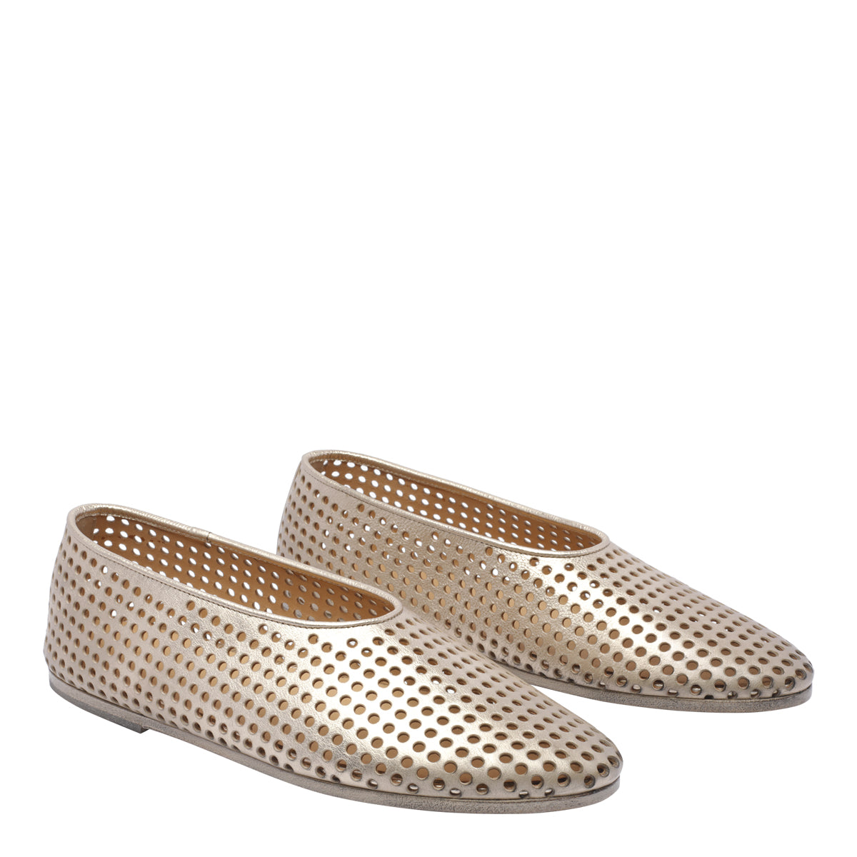 Marsell Flat Shoes Golden Calf Leather/leather Sole