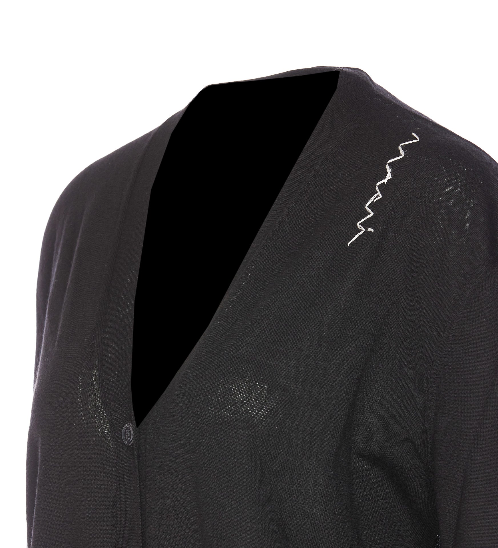 Marni Sweaters Black Virgin Wool