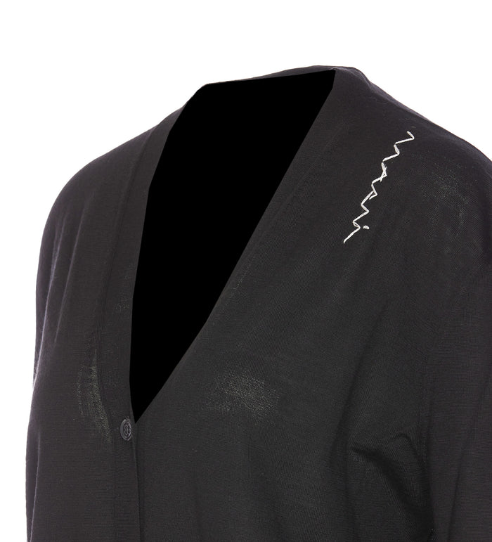 Marni Sweaters Black Virgin Wool