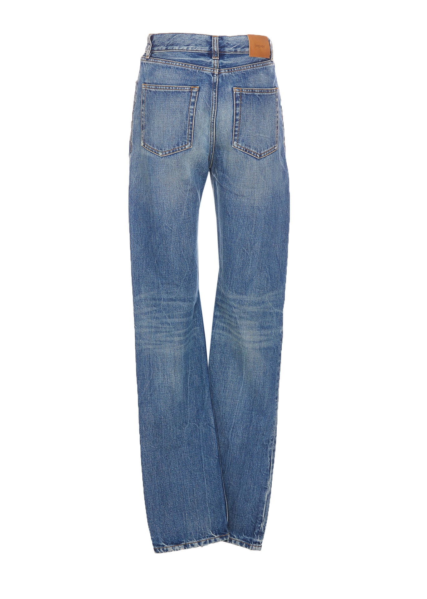Saint Laurent Jeans Blue Cotton