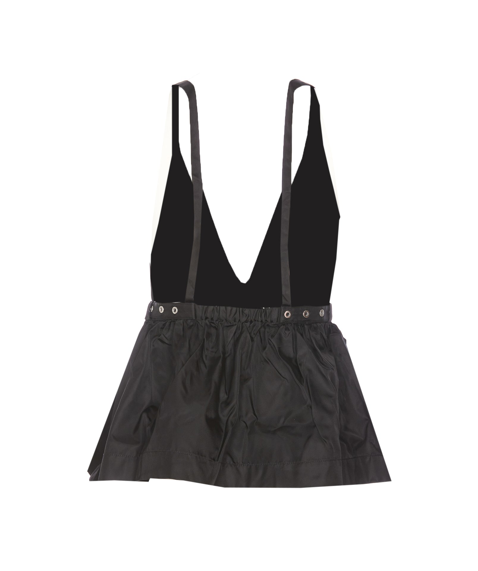 Ganni Top Black Recycled Polyamide