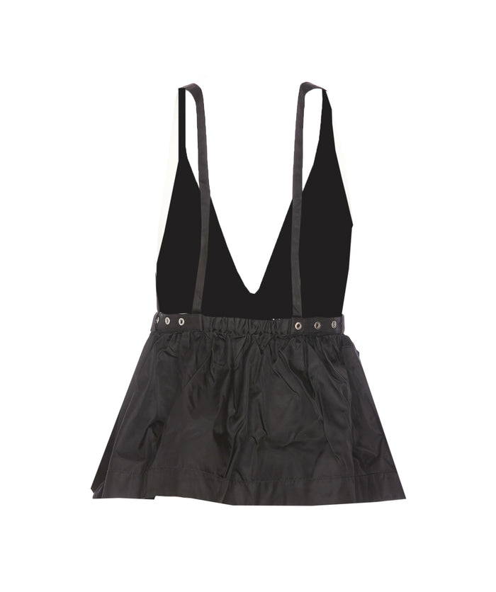 Ganni Top Black Recycled Polyamide