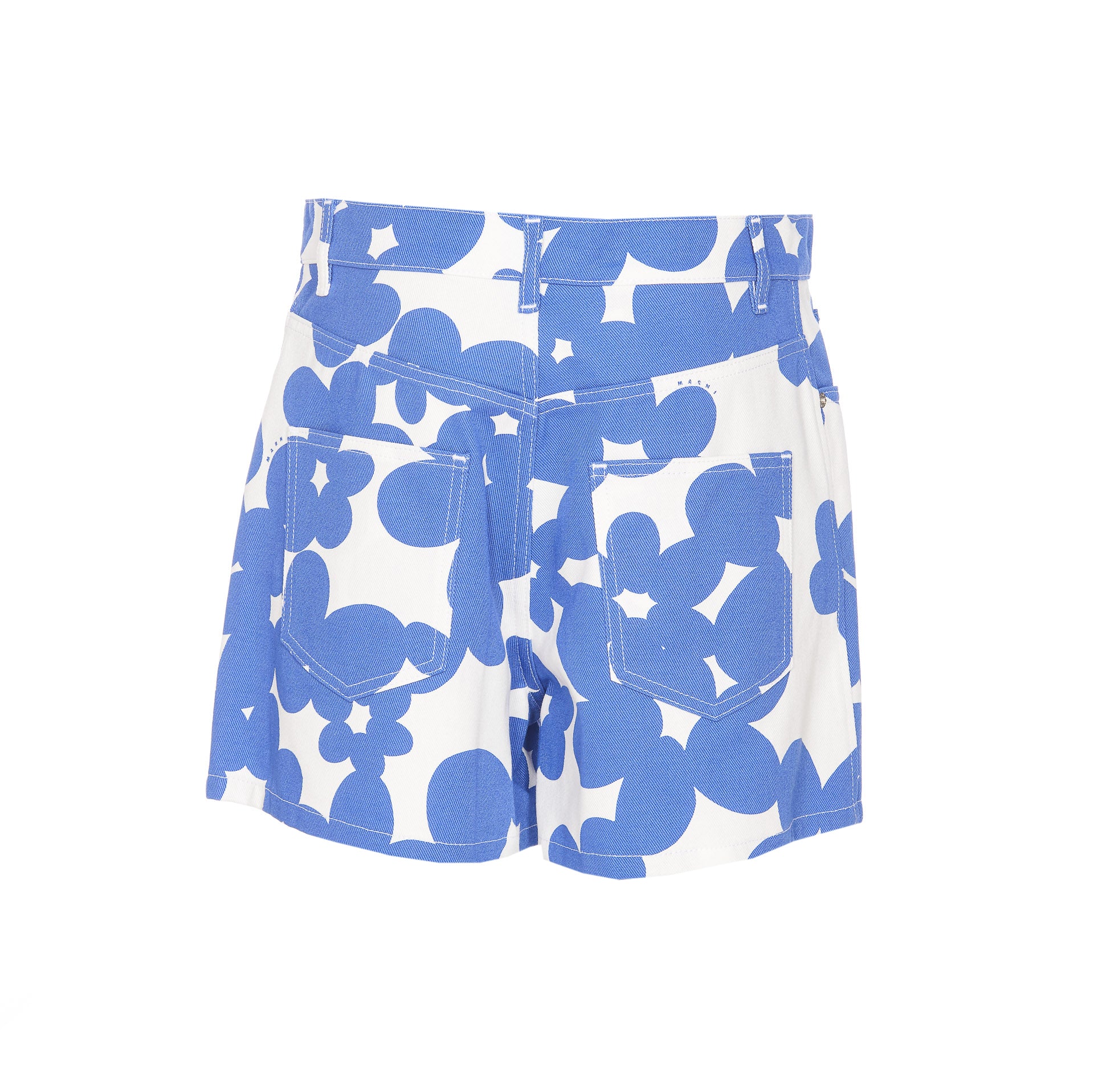 Marni Shorts White Cotton