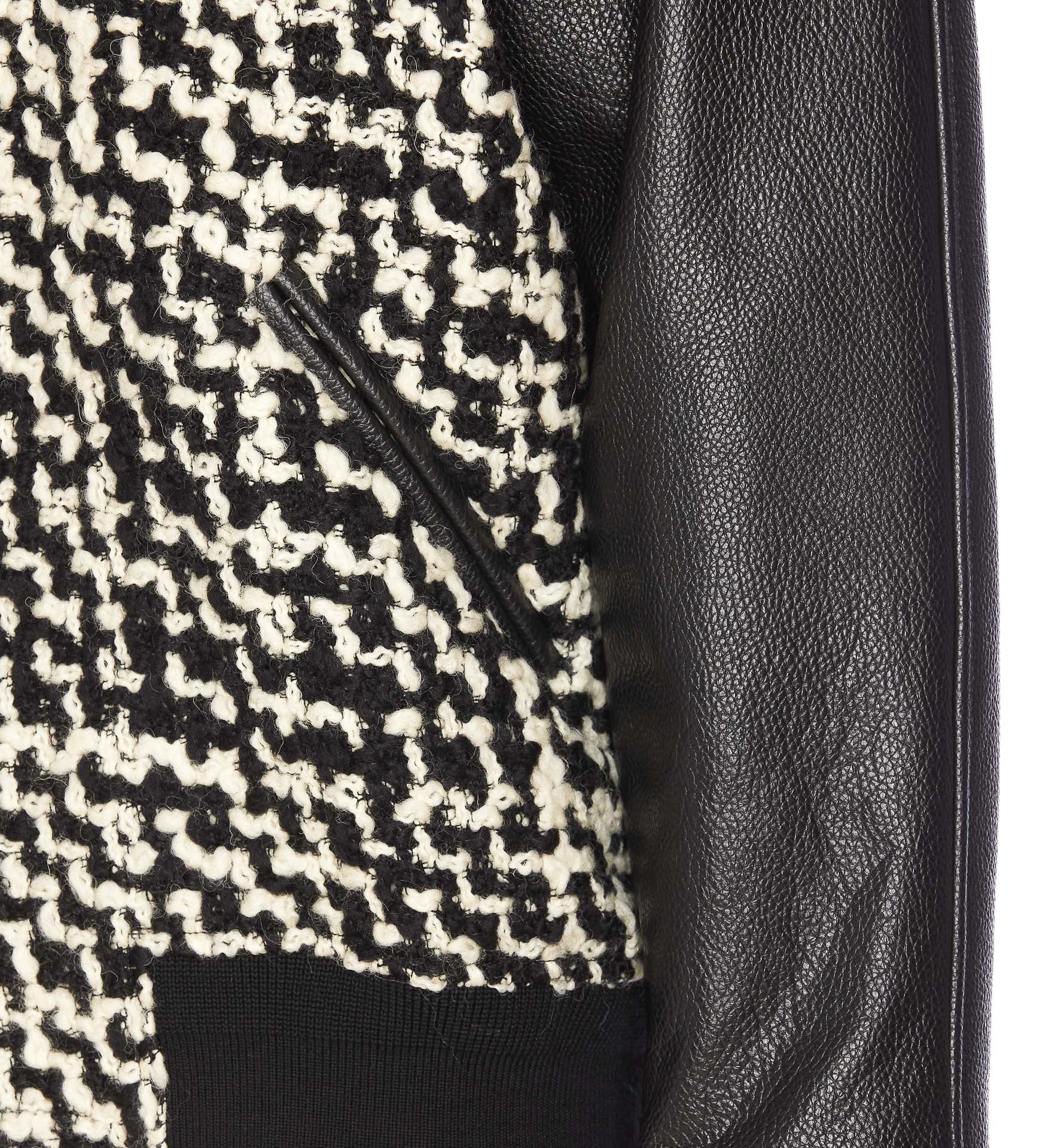 Valentino Garavani Coats Black Leather