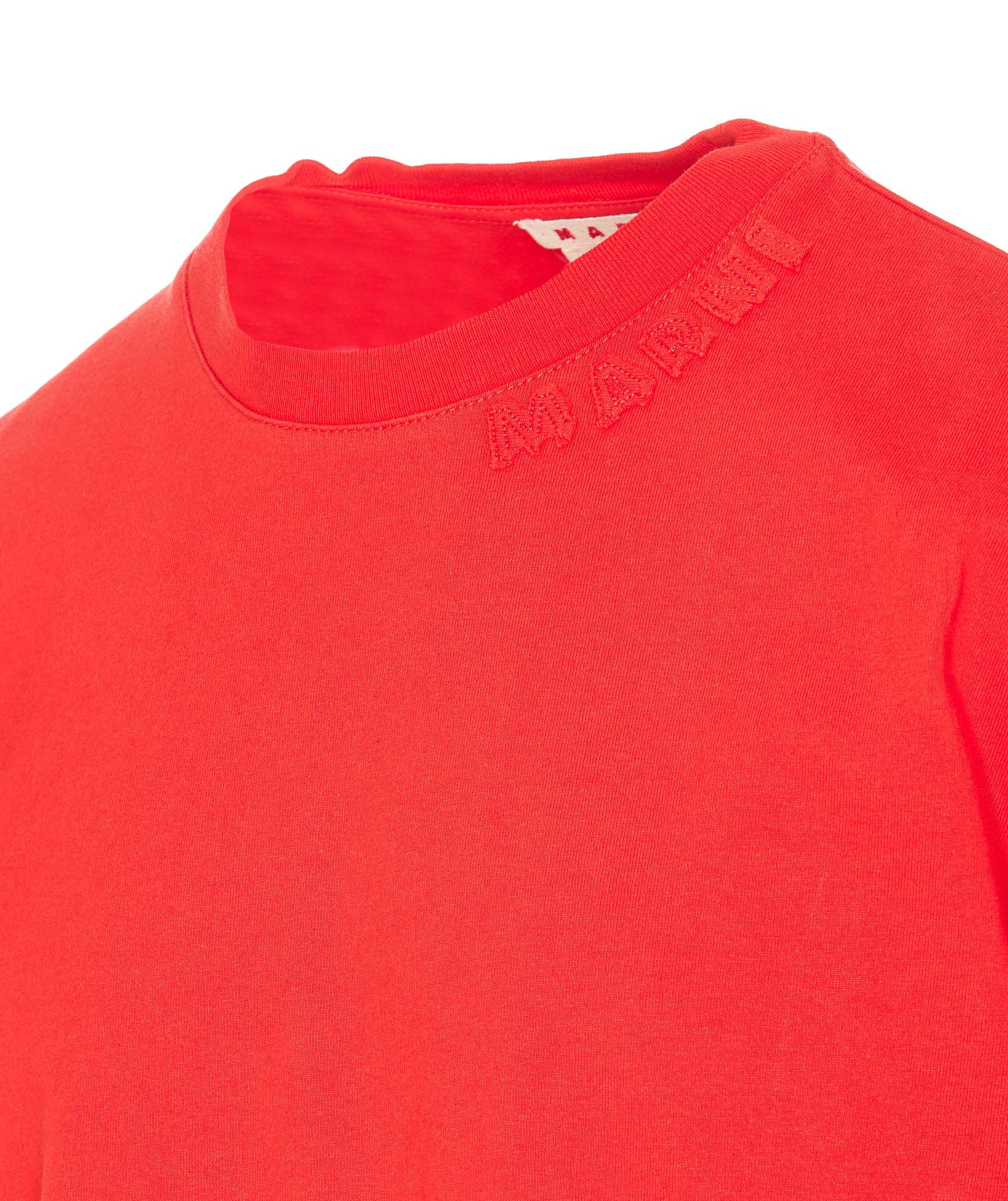 Marni T-Shirts And Polos Red Cotton