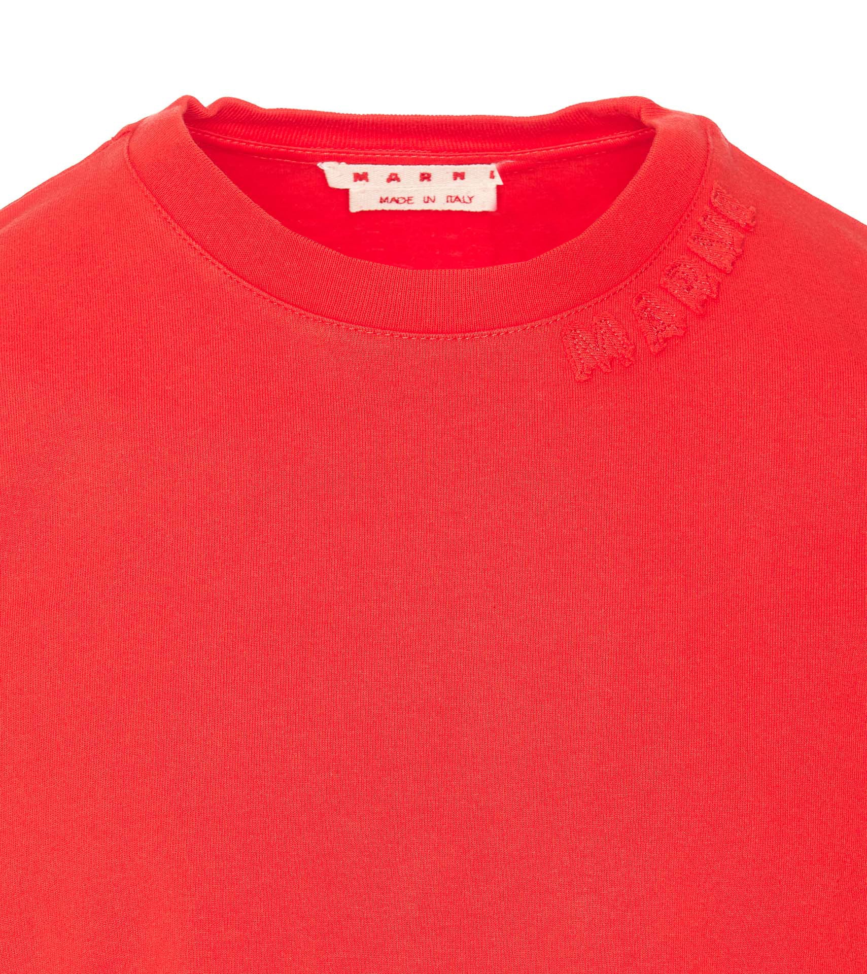 Marni T-Shirts And Polos Red Cotton