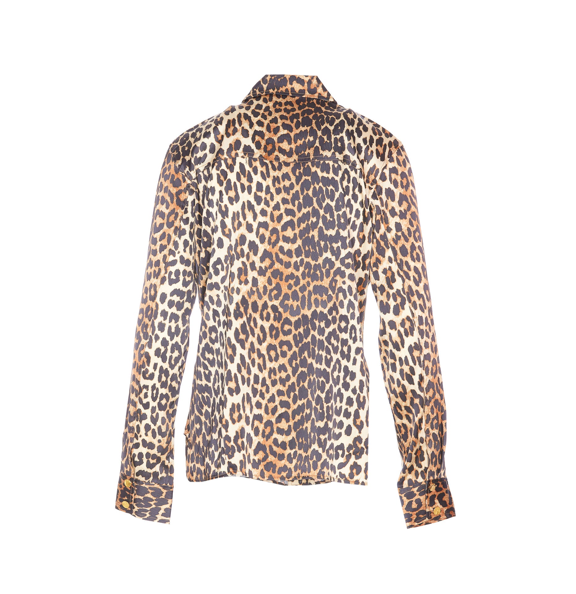 Ganni Shirts Multicolour Viscose