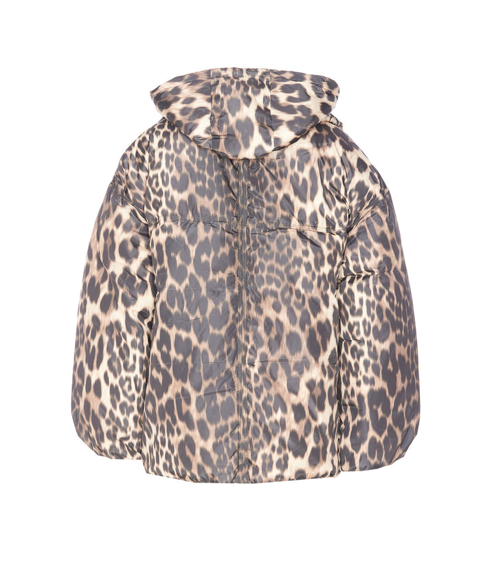 Ganni Coats Multicolour Recycled Polyester