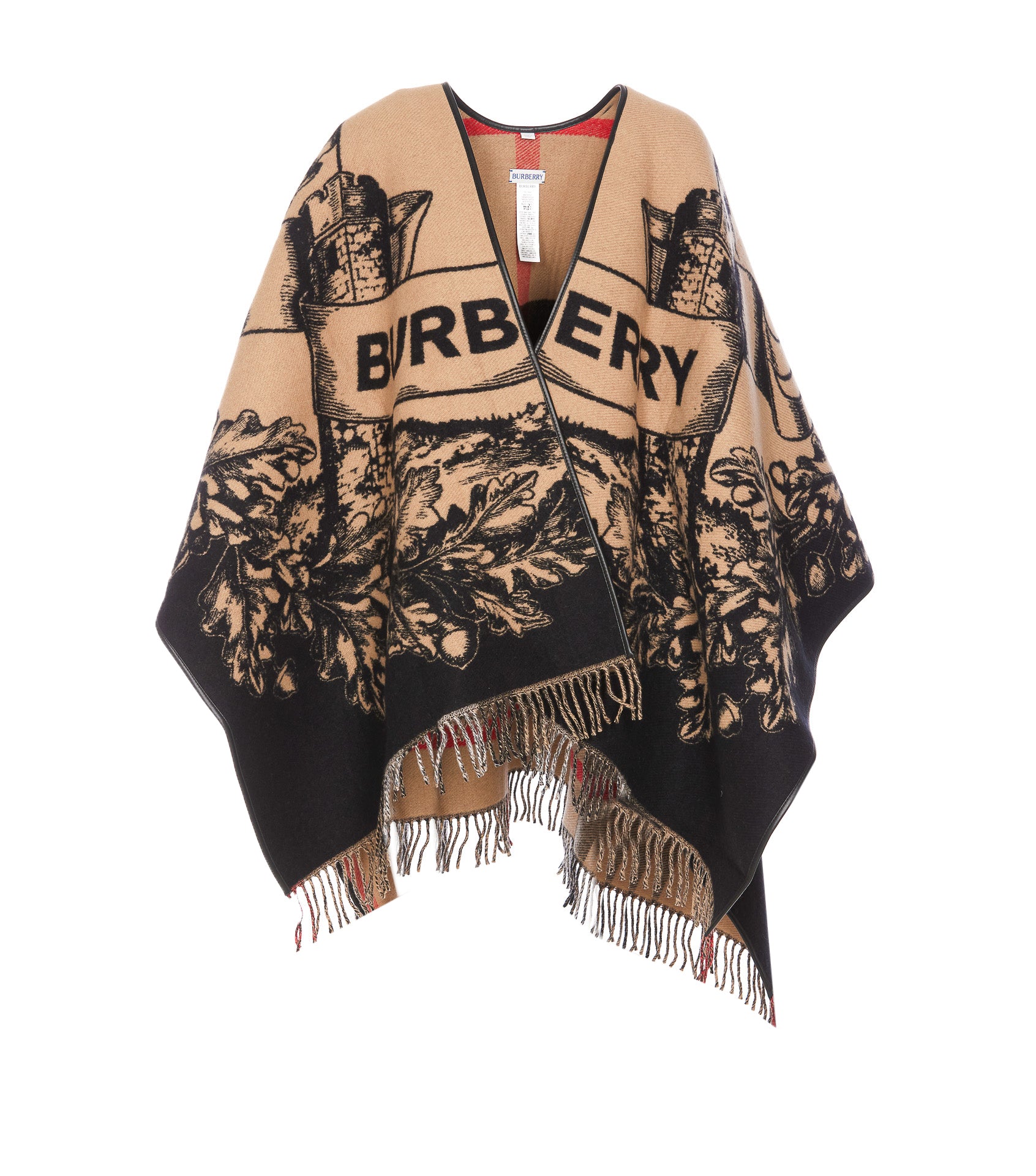 Burberry Scarfs Beige Wool