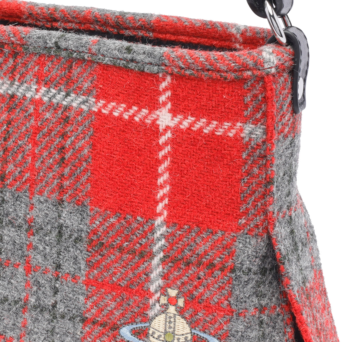 Vivienne Westwood Bags Red Fabric Calf Leather