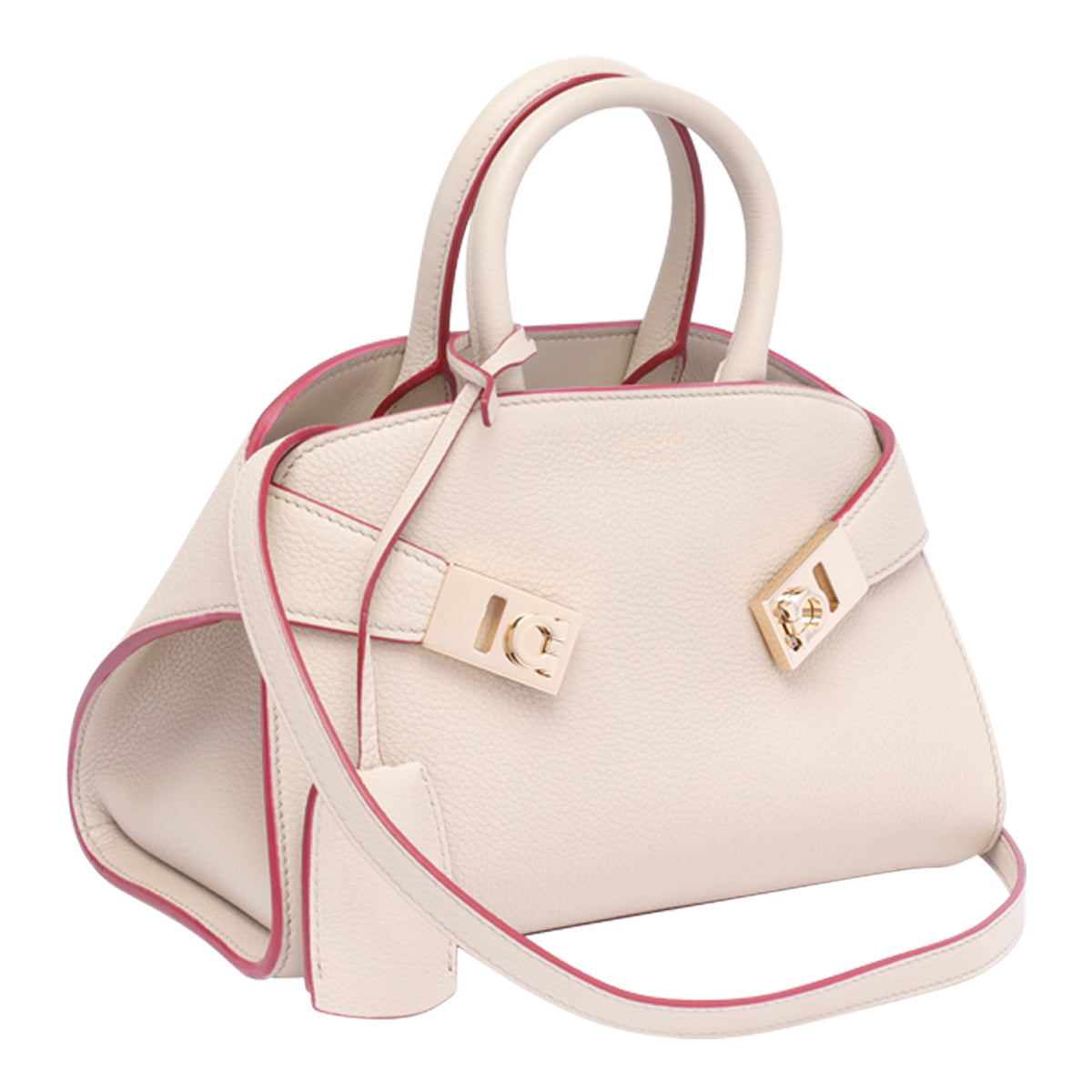 Ferragamo Bags Beige Calf Leather