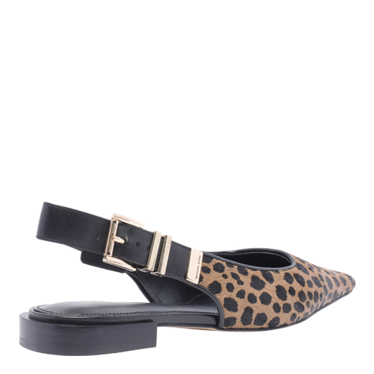 Michael Kors Flat Shoes Brown Calf Leather/leather Sole