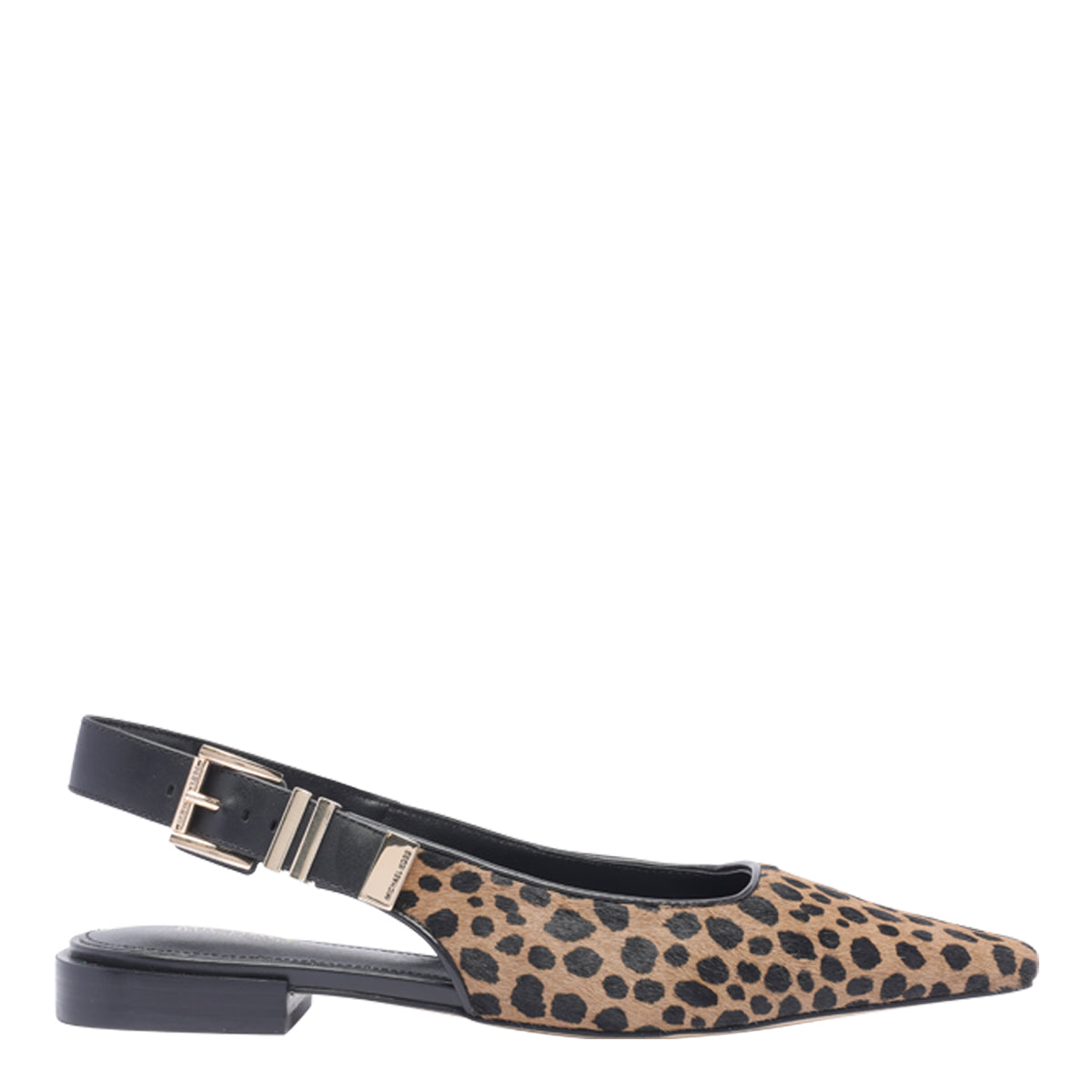 Michael Kors Flat Shoes Brown Calf Leather/leather Sole