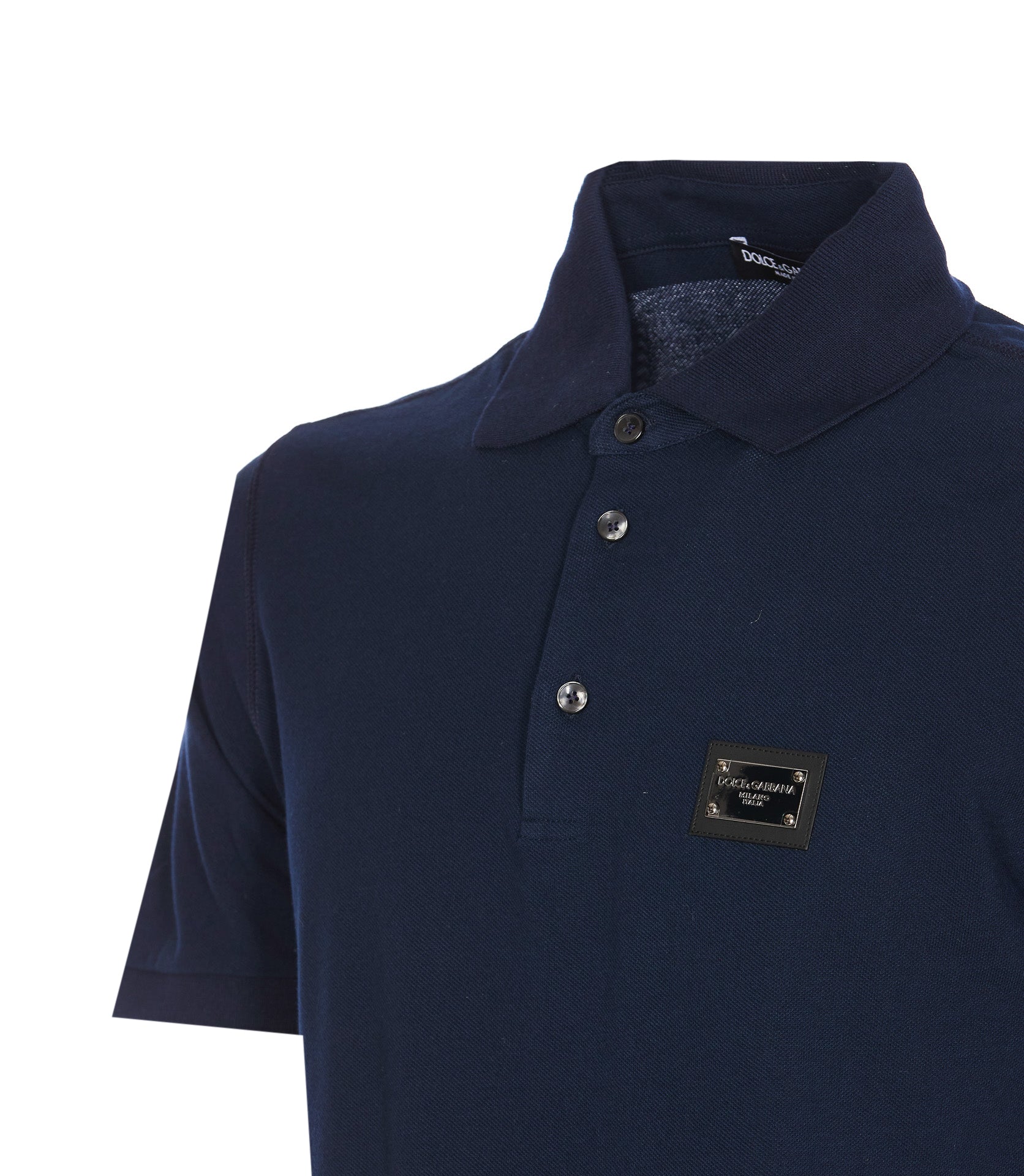 Dolce & Gabbana T-Shirts And Polos Blue Cotton