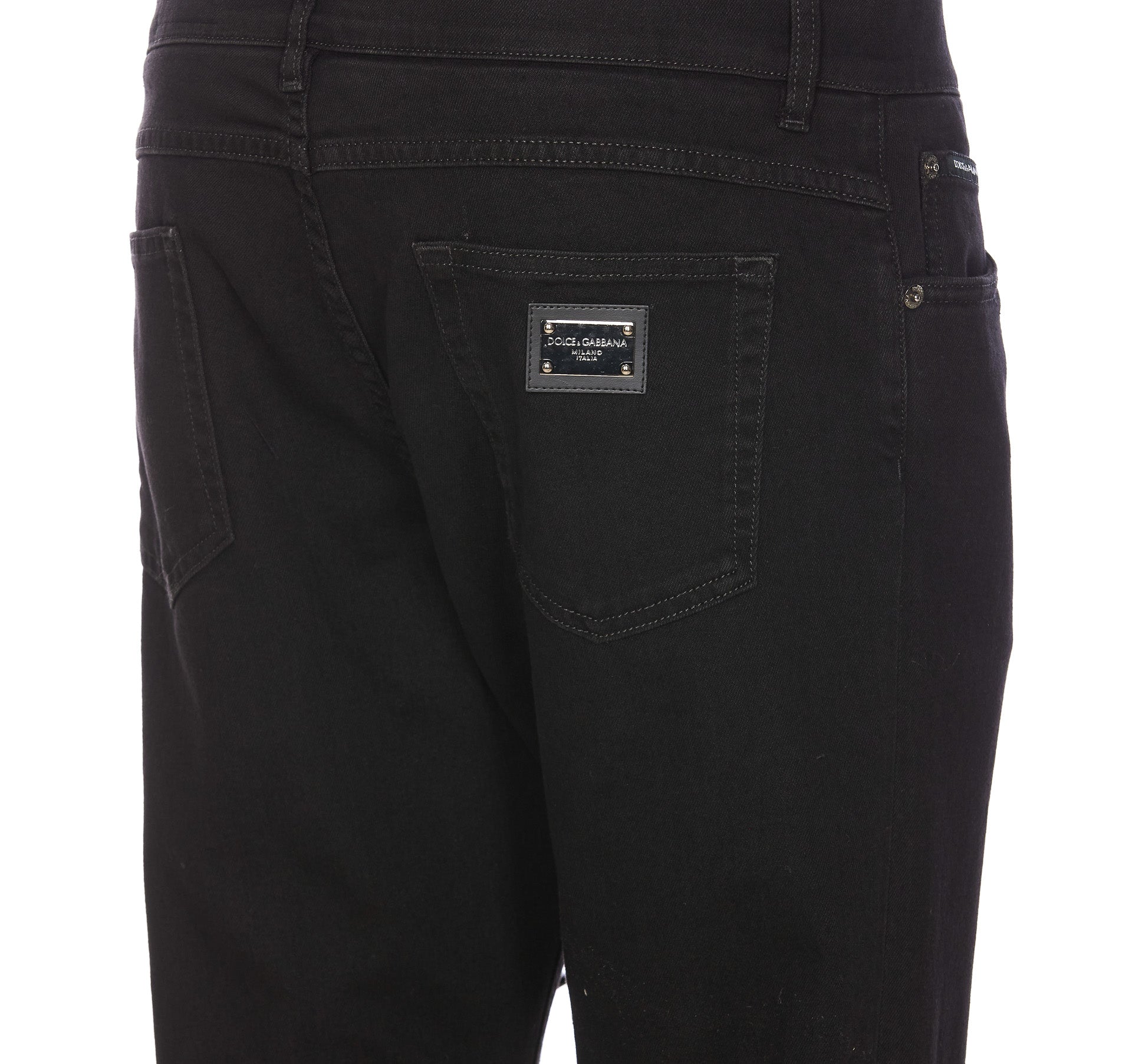 Dolce & Gabbana Trousers Black Cotton