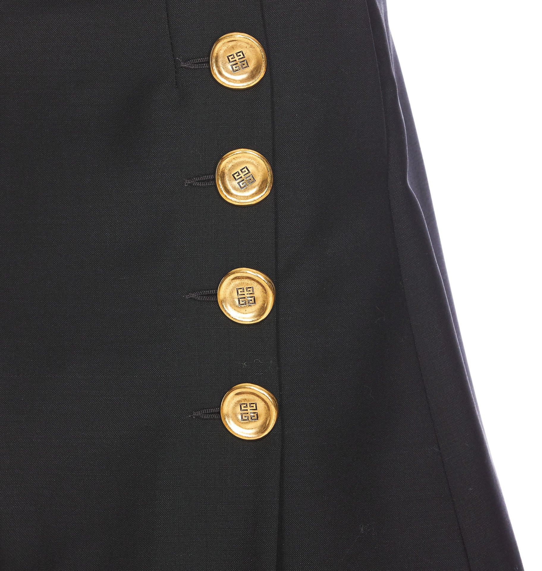 Givenchy Shorts Black Wool