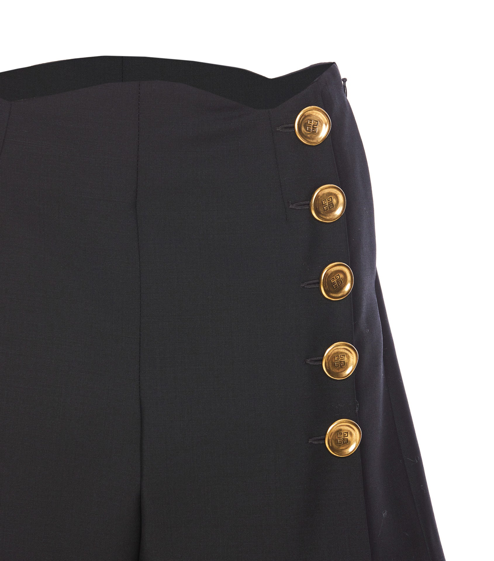 Givenchy Shorts Black Wool