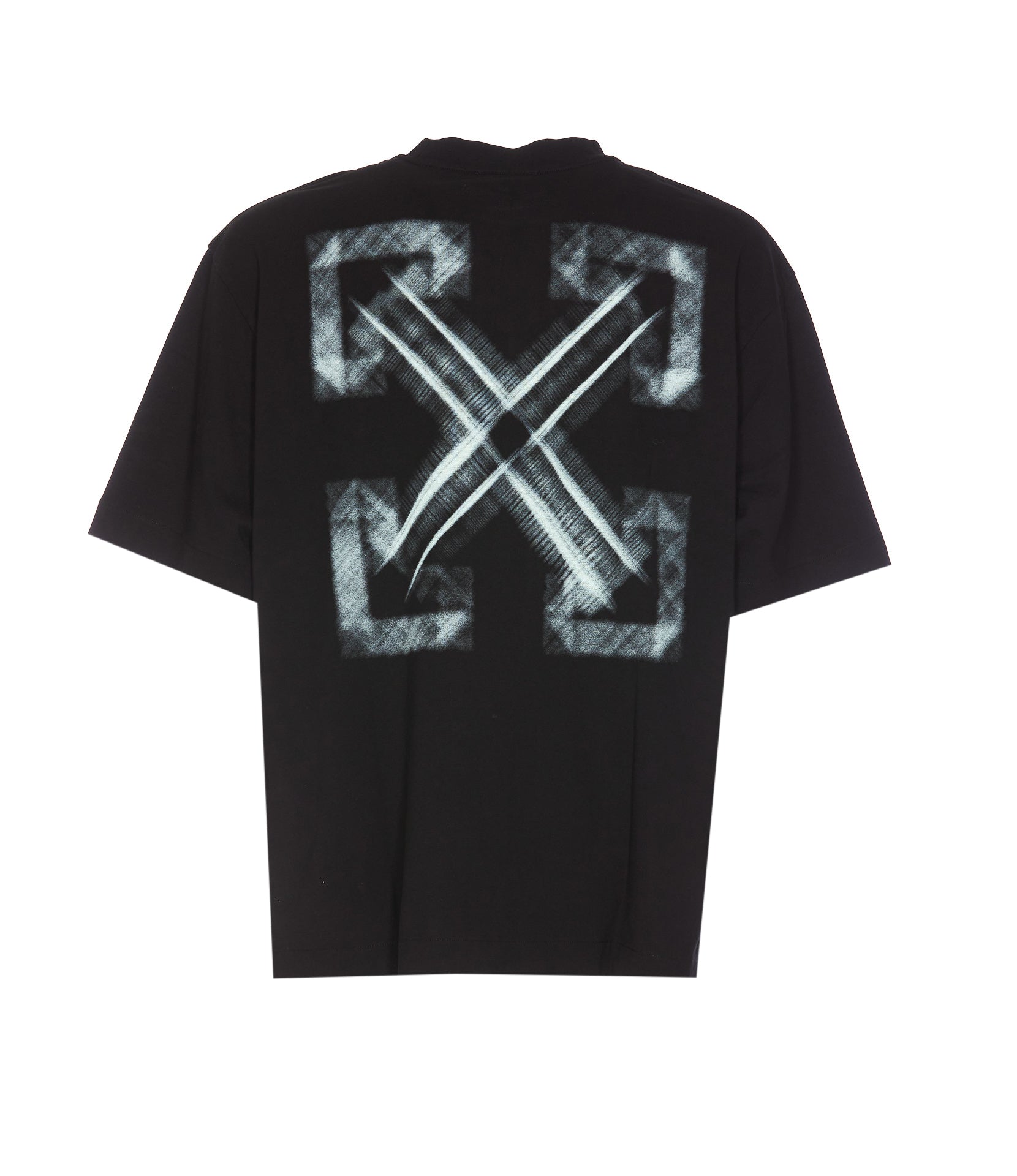 Off White T-Shirts And Polos Black Cotton