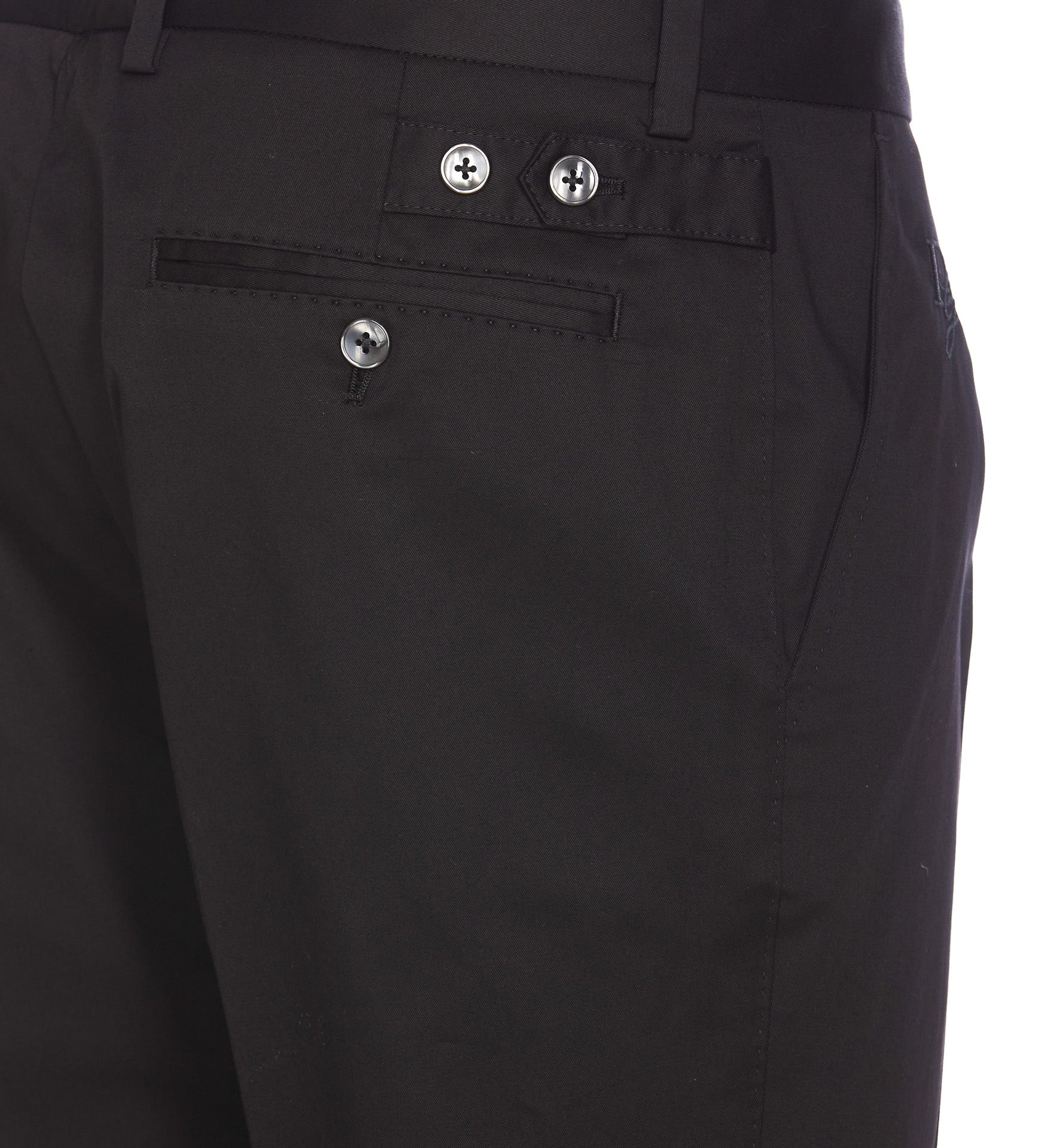 Dolce & Gabbana Trousers Black Cotton