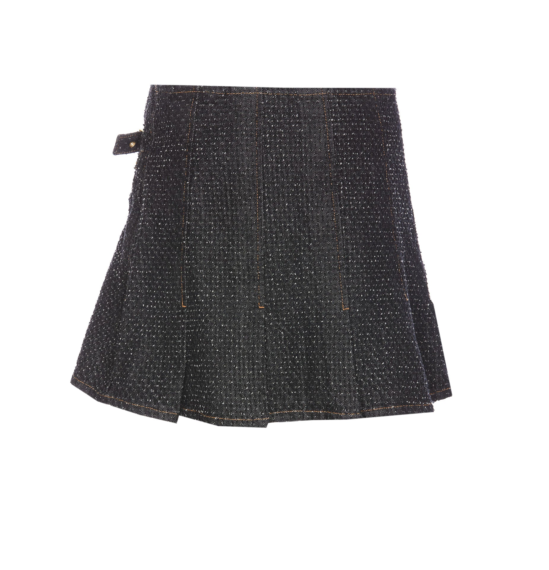 Ganni Skirts Black Organic Cotton