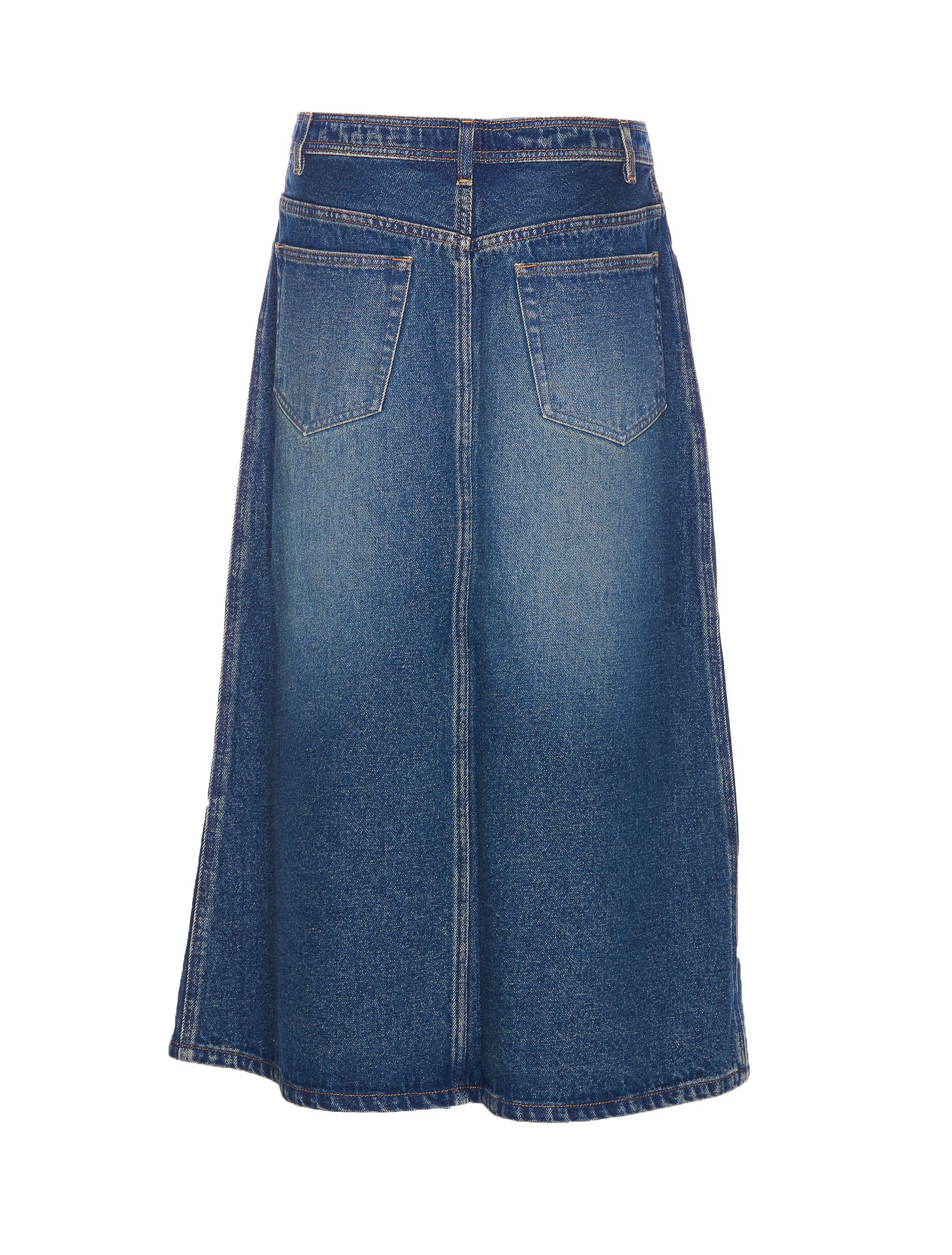 A.p.c. Skirts Blue Cotton
