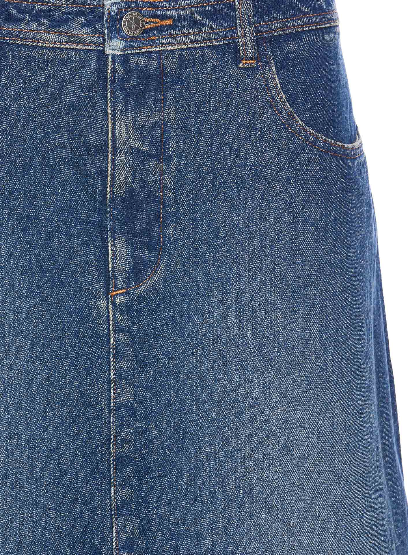 A.p.c. Skirts Blue Cotton