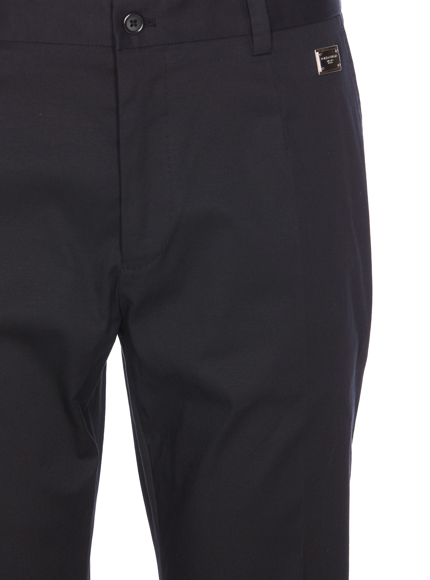 Dolce & Gabbana Trousers Black Cotton
