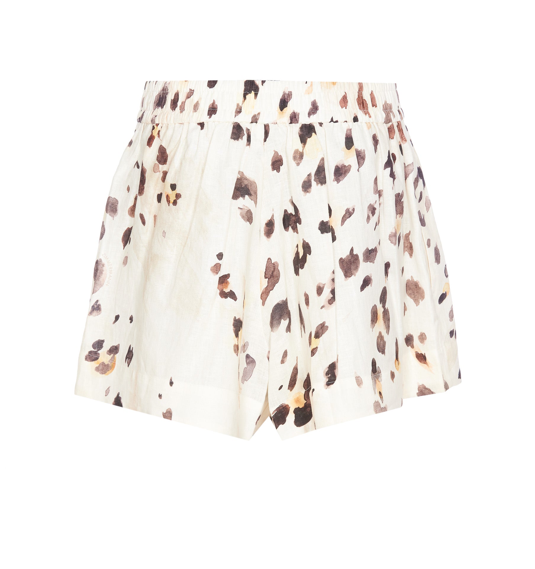 Zimmermann Shorts White Linen