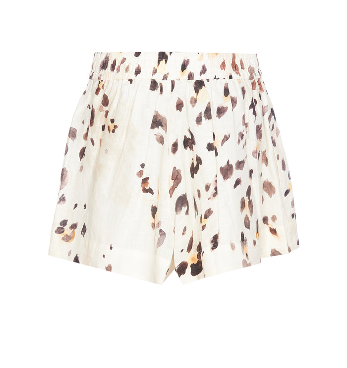 Zimmermann Shorts White Linen