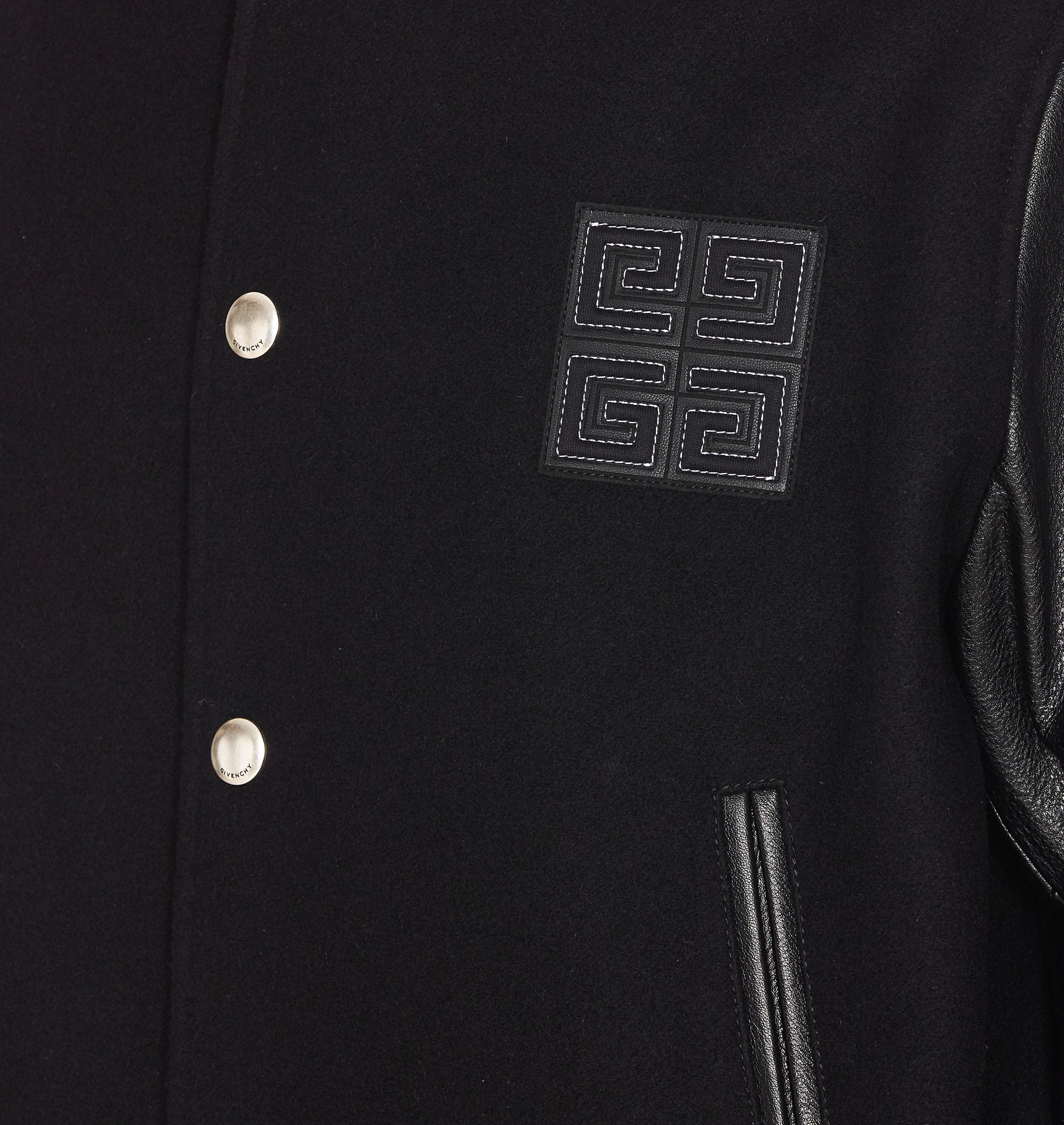 Givenchy Jackets Black Calfskin