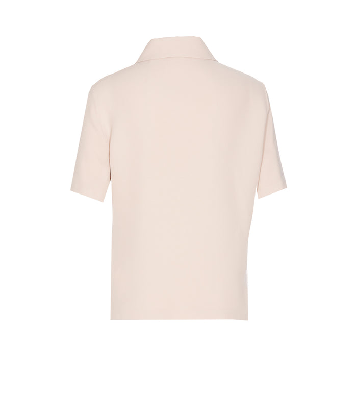 Fendi T-Shirts And Polos White Silk