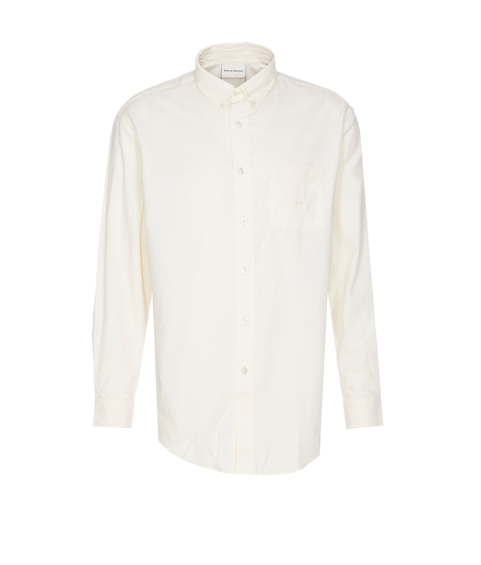 Drole De Monsieur Shirts White Cotton