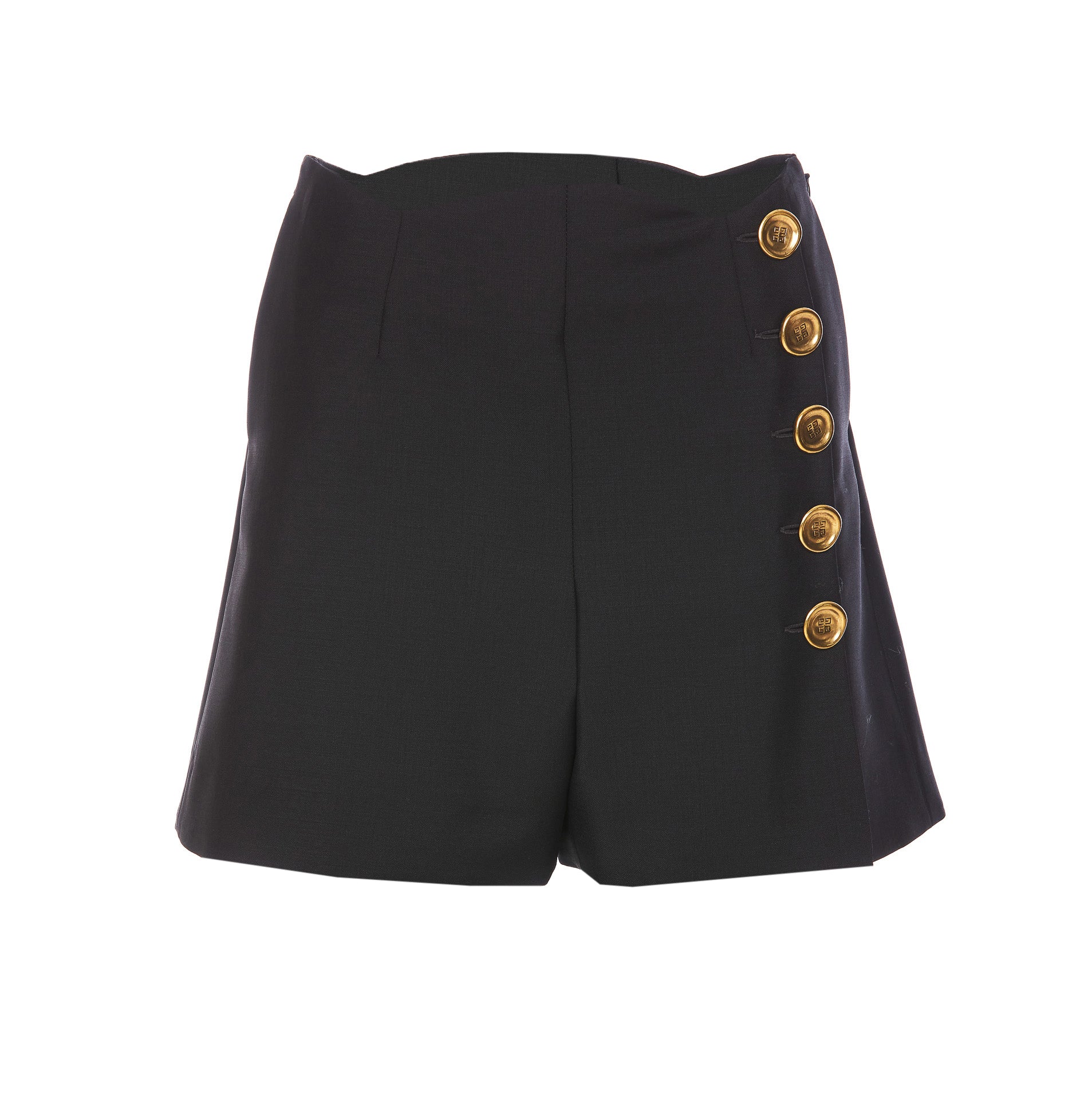 Givenchy Shorts Black Wool