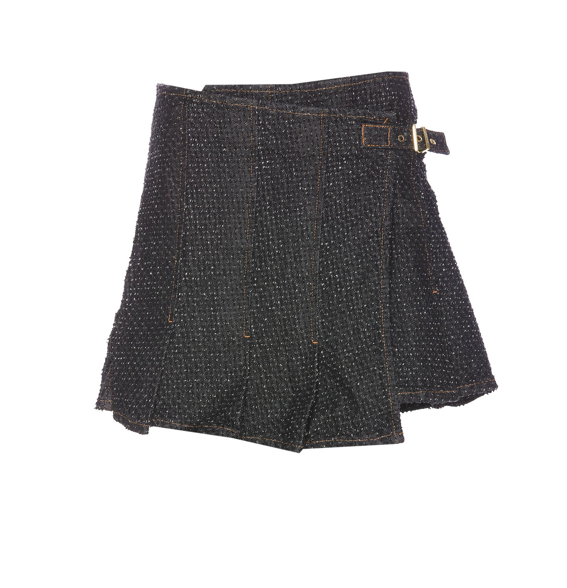 Ganni Skirts Black Organic Cotton