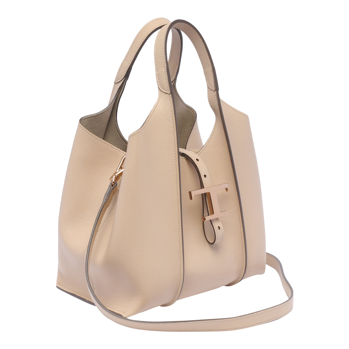 Tods Bags Beige Calf Leather