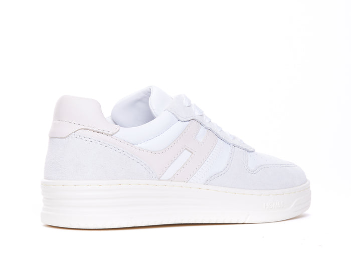 Hogan Sneakers White Calf Leather/rubber Sole