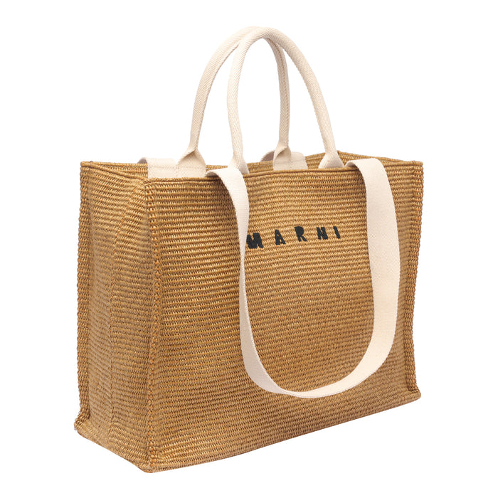 Marni Bags Beige Cotton Polyamide