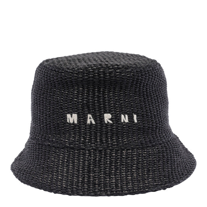Marni Hats Black Cotton Polyamide