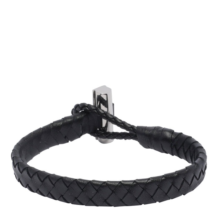 Ferragamo Bijoux Black Calf Leather Brass