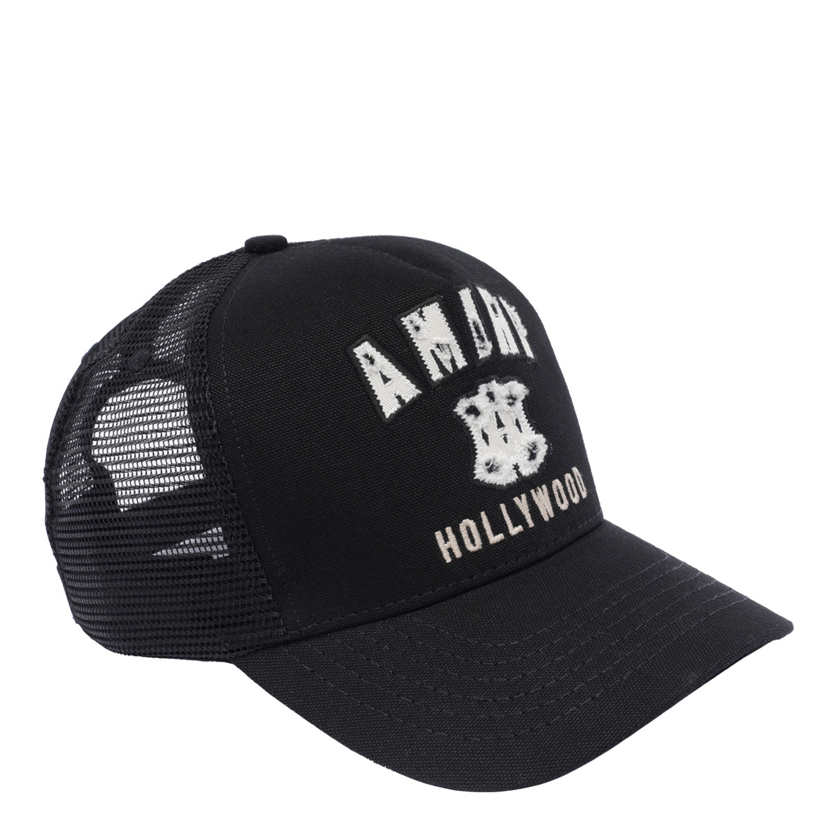 Amiri Hats Black Cotton Lyocell
