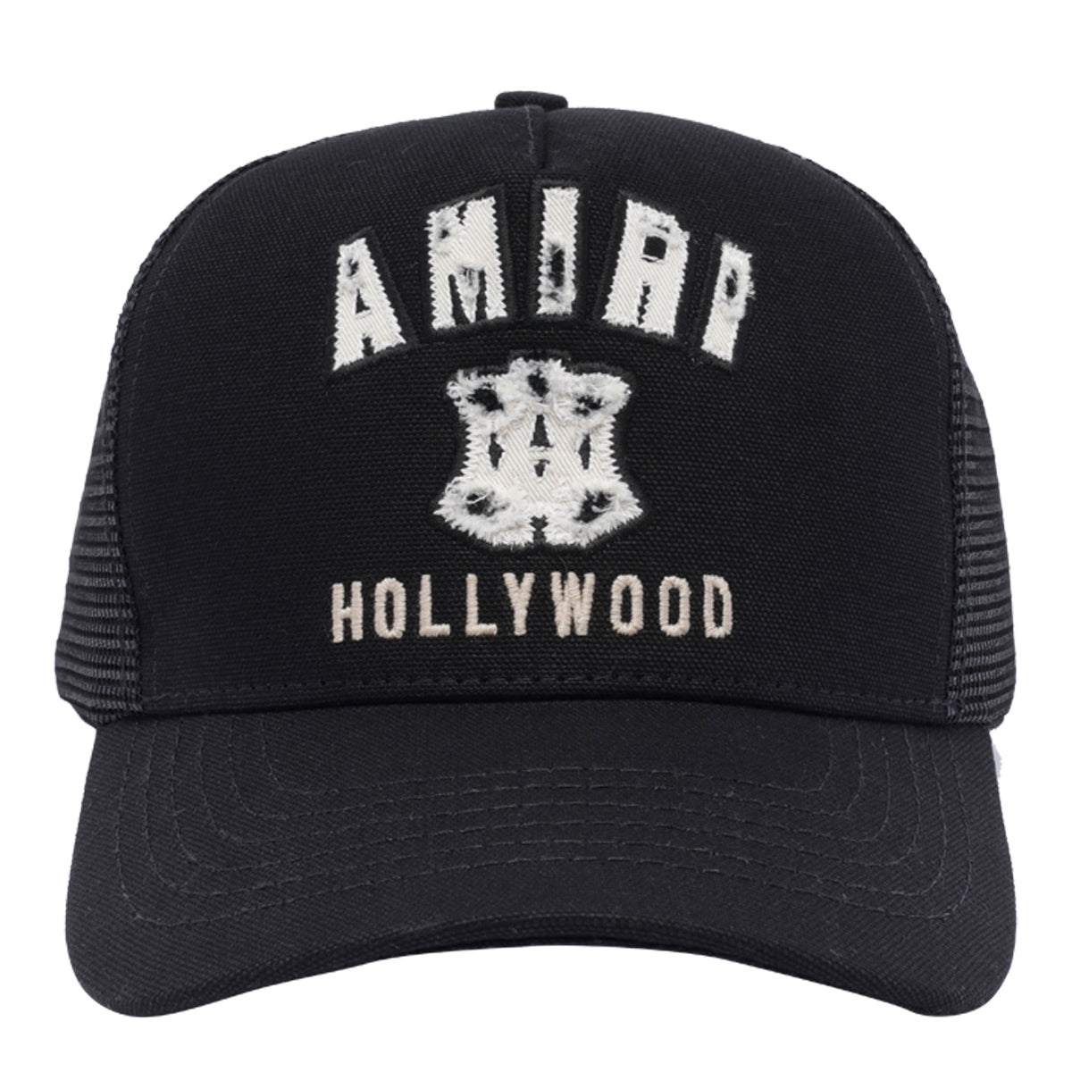 Amiri Hats Black Cotton Lyocell