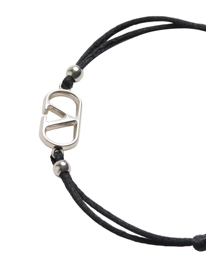 Valentino Garavani Bijoux Black Cotton Metal